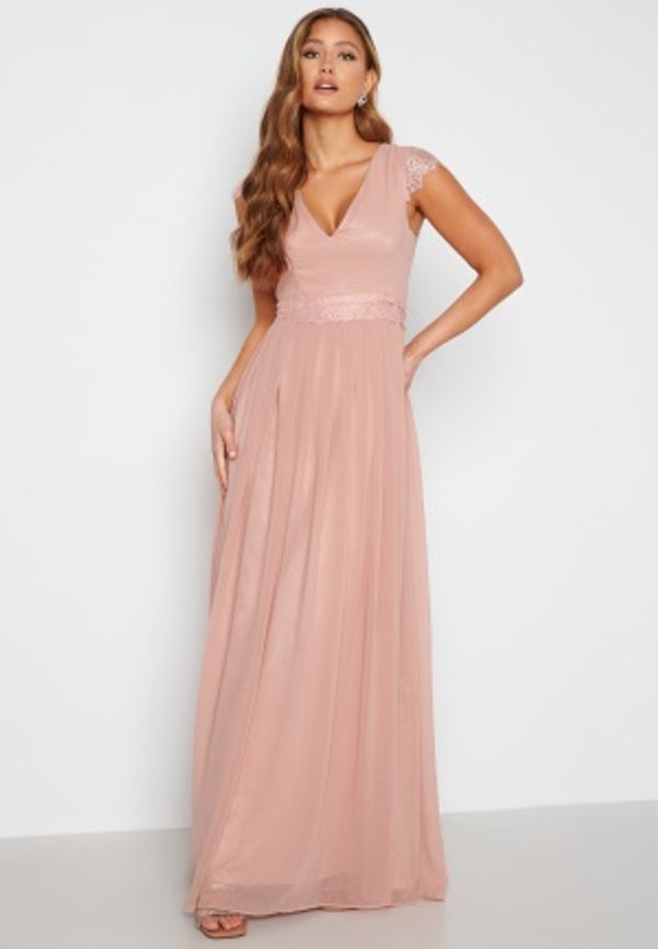 Moments New York Athena Chiffon Gown Dusty pink 40