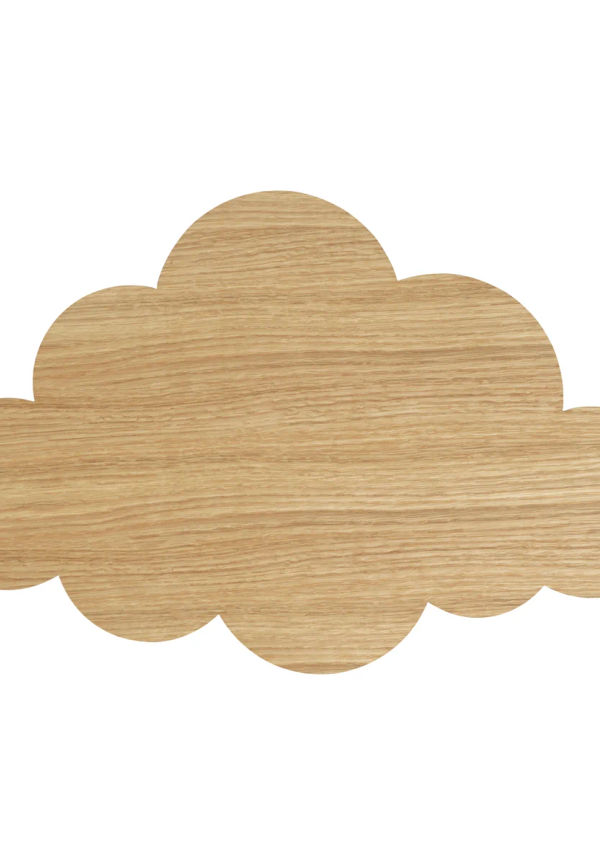 Trendig brun lampa i ek från FERM LIVING.