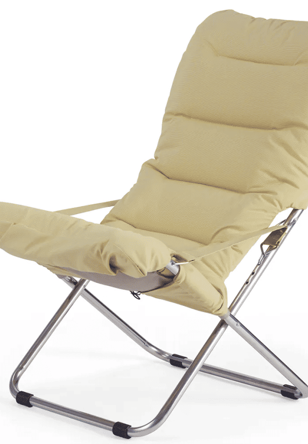 Smickrande solstol i aluminium från Fiam.