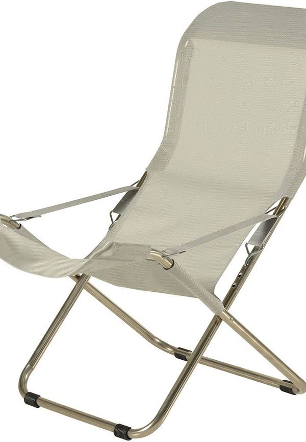 Jättefin aluminiumsolsäng 2025 från Fiam.