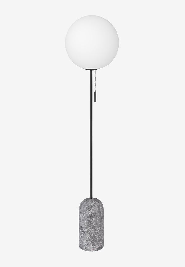 Grå Globen Lighting-golvlampa i söt modell.