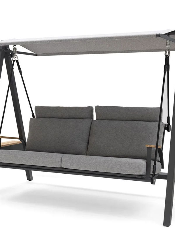 Snygg aluminiumutemöbel 2025 från Hillerstorp.