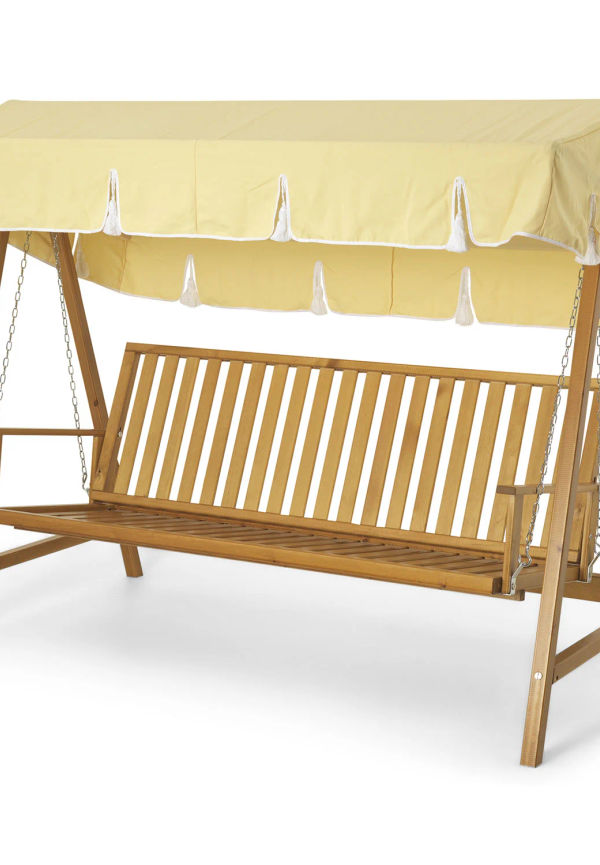 Härlig teakutemöbel 2024 från Fri Form.