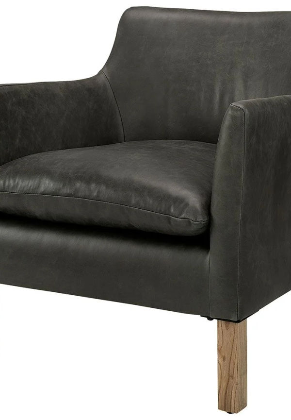 Superfin fåtölj i läder från Artwood.