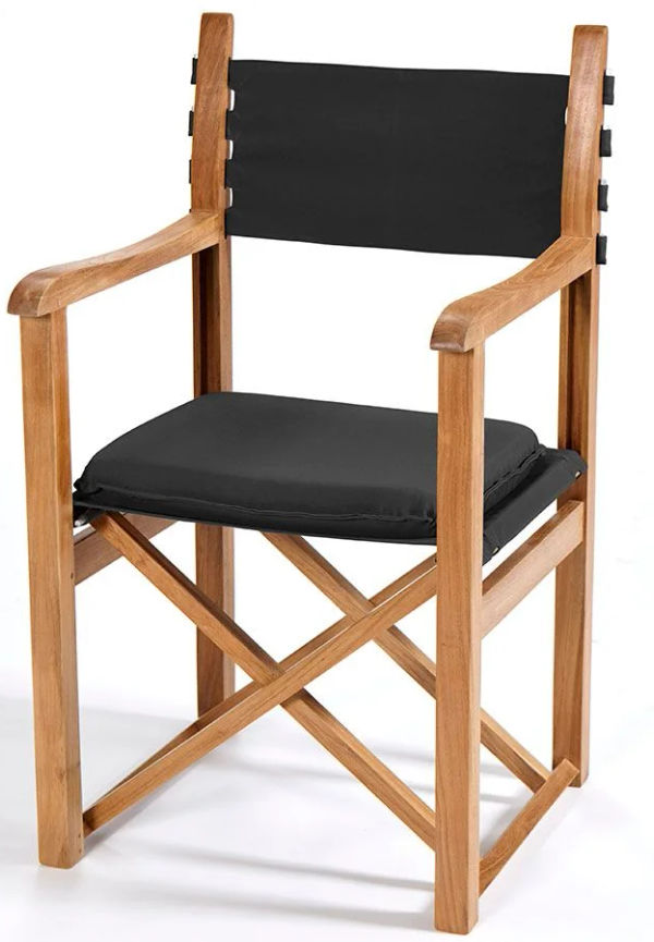 Riktigt snygg svart möbel i teak från Stockamöllan.