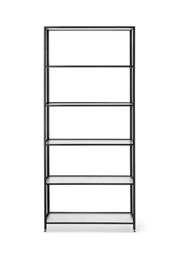 Svart FERM LIVING-skåp i stilriktig modell.