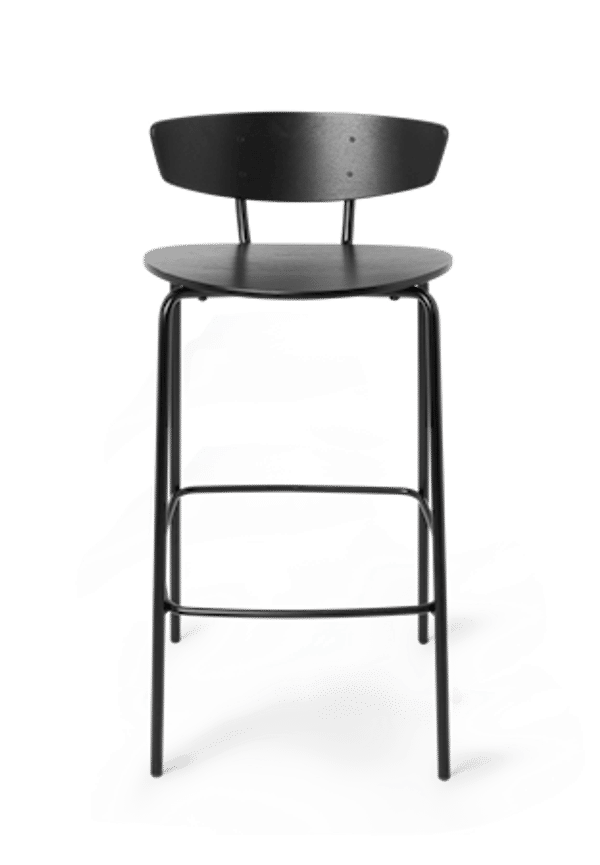 Smickrande svart barstol 2025 från FERM LIVING.