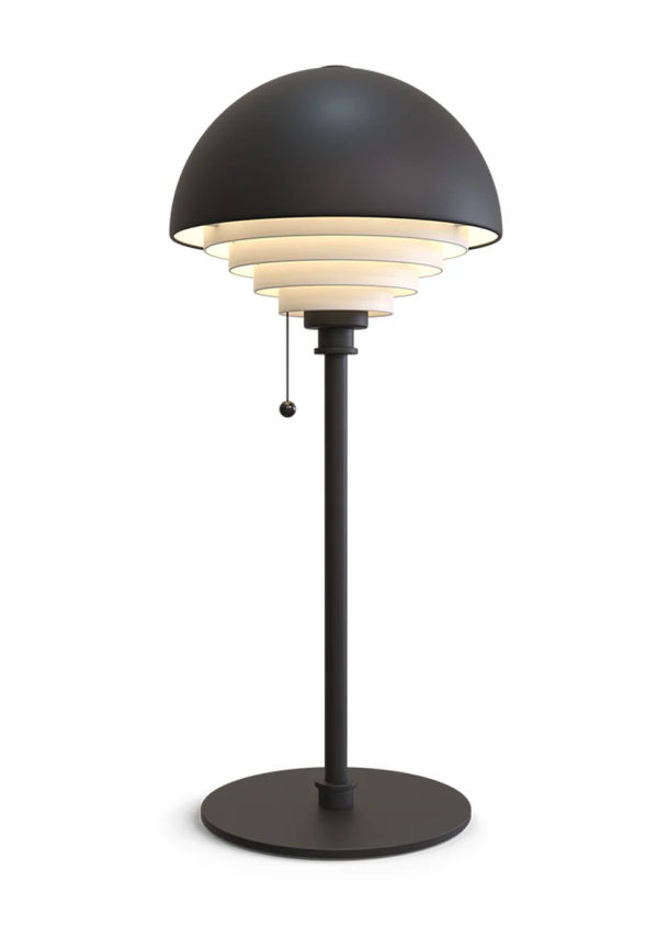 Superfin svart lampa 2025 från Herstal.