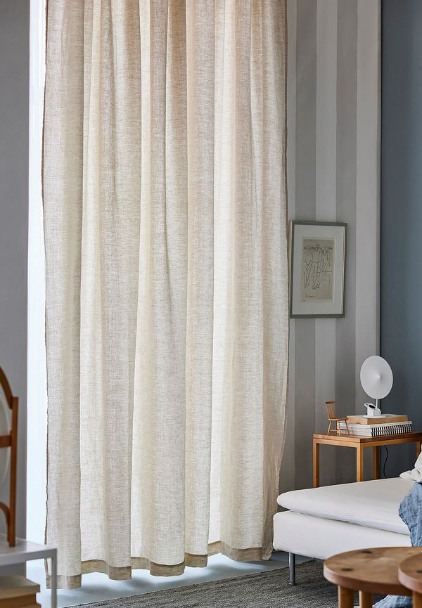 Fantastiskt snygg linnegardin 2025 från Himla.