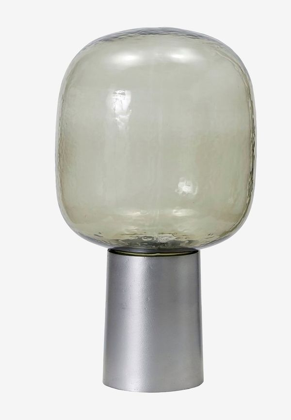 Grå House Doctor-aluminiumlampa i trendig modell.