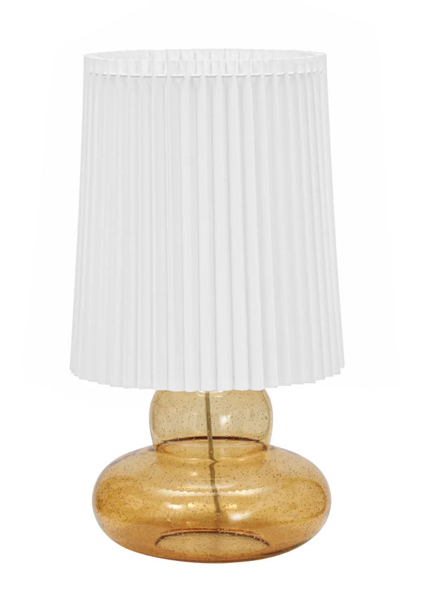 Riktigt fin bordslampa i oranget från House Doctor.