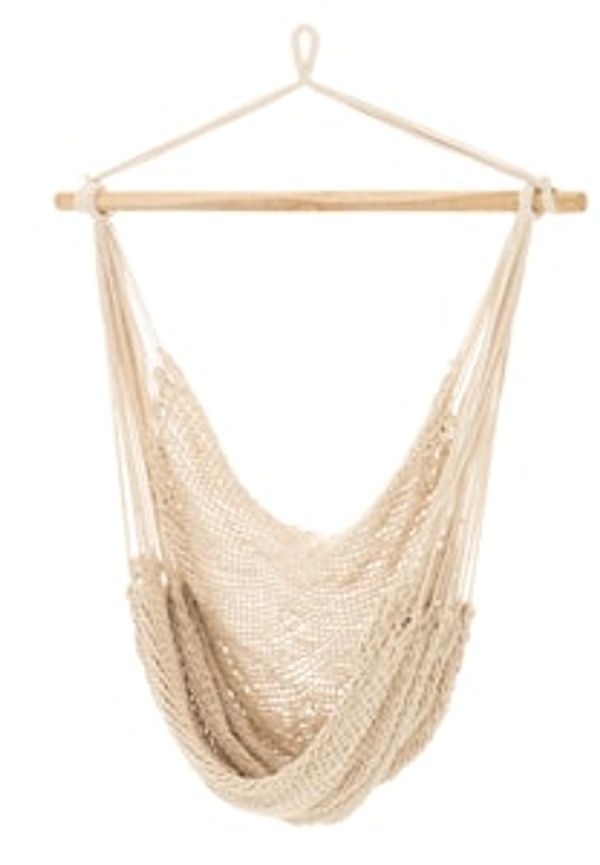 Otroligt snygg vit utemöbel i bomull från FanniK.