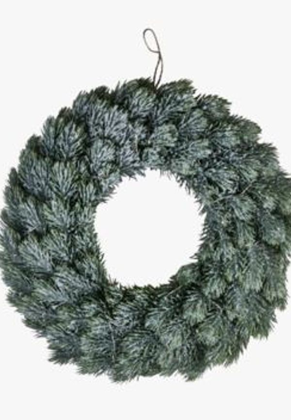 Vacker lampa i grönt från hemtex.