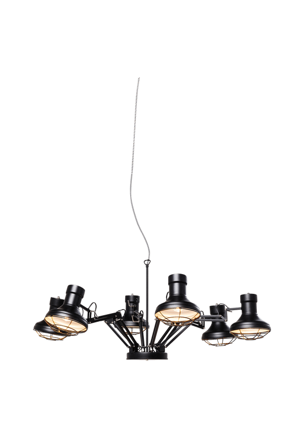 Svart KARE Design-taklampa i riktigt fin modell.