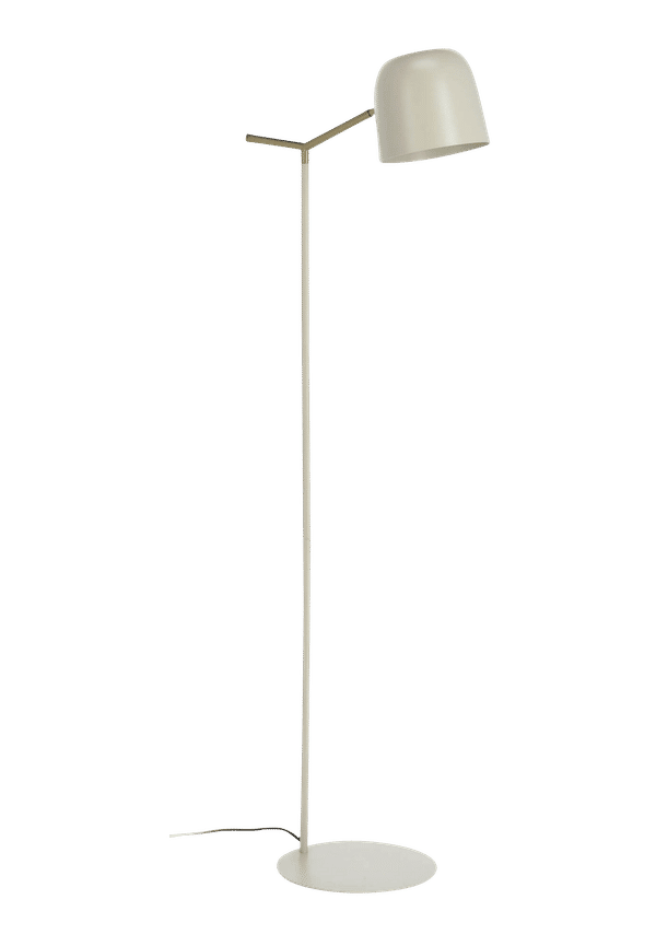 Trendig lampa i beiget från Kave Home.