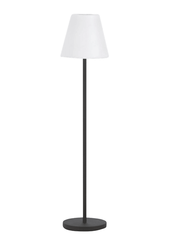 Svart Kave Home-lampa i riktigt trendig modell.