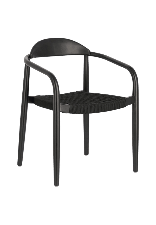 Fantastiskt snygg svart stol 2025 från Kave Home.