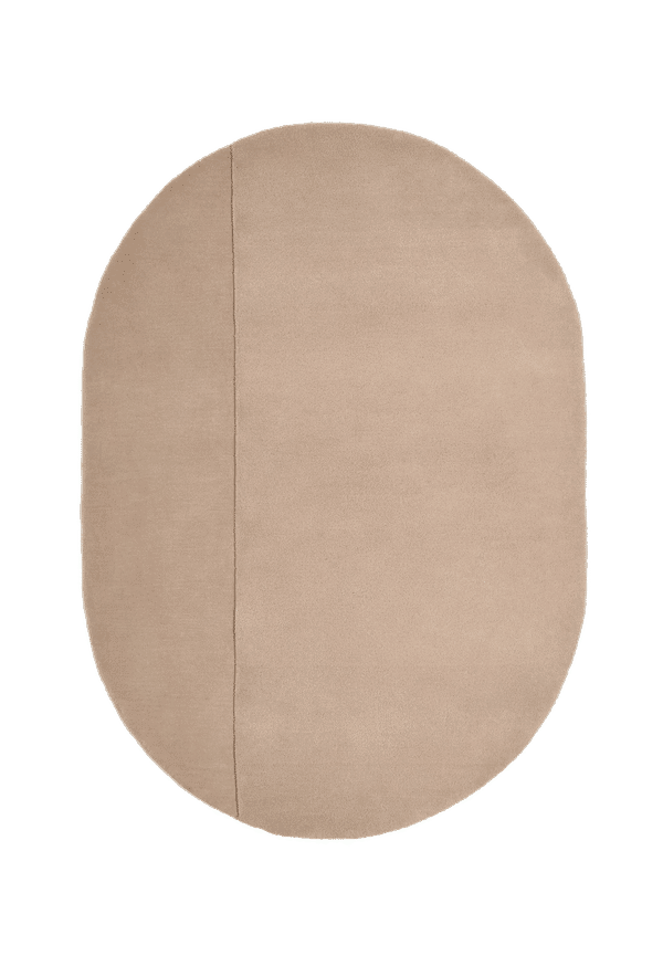 Smickrande beige ullmatta 2025 från Kave Home.