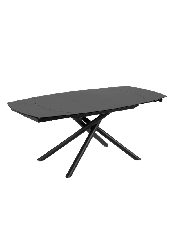 Svart matbord som passar perfekt till sommaren 2025!