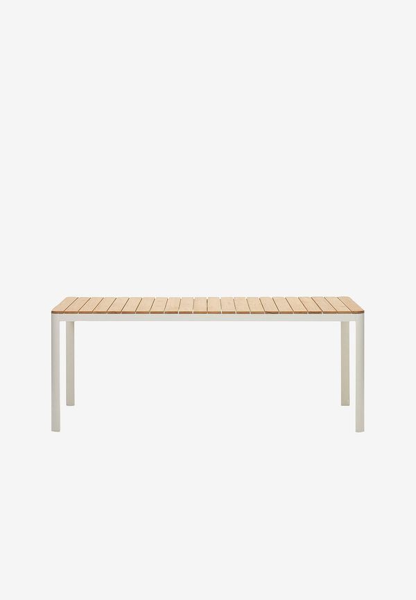 Vit Kave Home-bord i superfin modell.