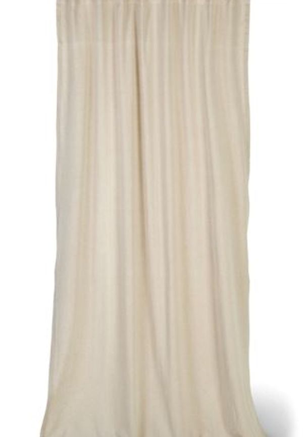 Exklusiv gardin i linne från hemtex.