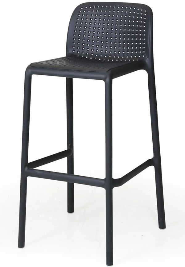 Trendig barstol i grått från Brafab.