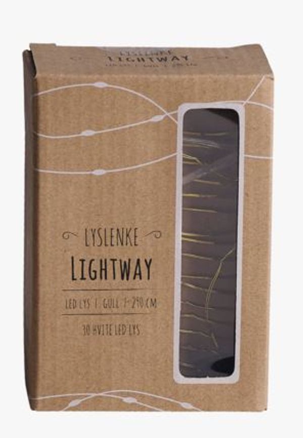 Riktigt trendig guldlampa 2025 från hemtex.