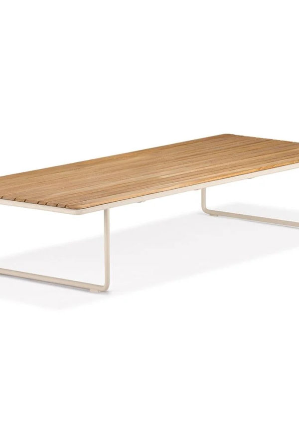 Vit Dedon-aluminiumbord i cool modell.