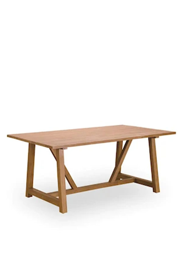 Mysig teakbord i brunt från Sika Design.