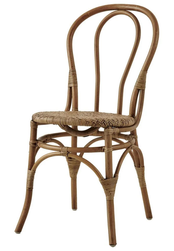 Brun Sika Design-stol i modern modell.