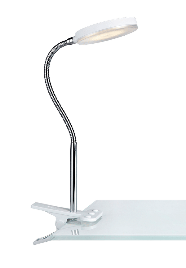 Snygg lampa i vitt från Markslöjd.