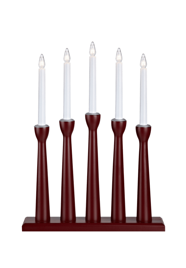 Jättesnygg lampa i rött från Markslöjd.