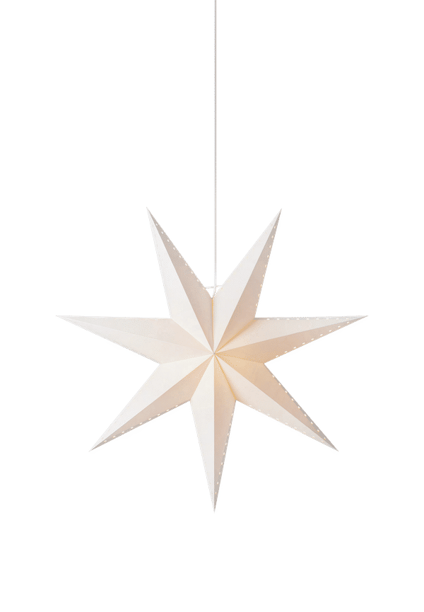 Vit Markslöjd lampa som passar perfekt till sommaren 2025!