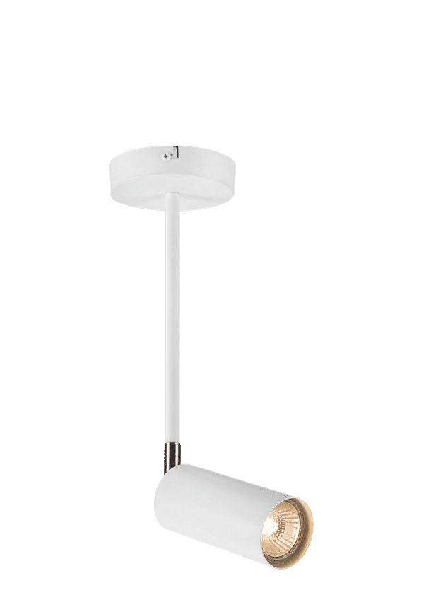 Vit Markslöjd-taklampa i otroligt snygg modell.