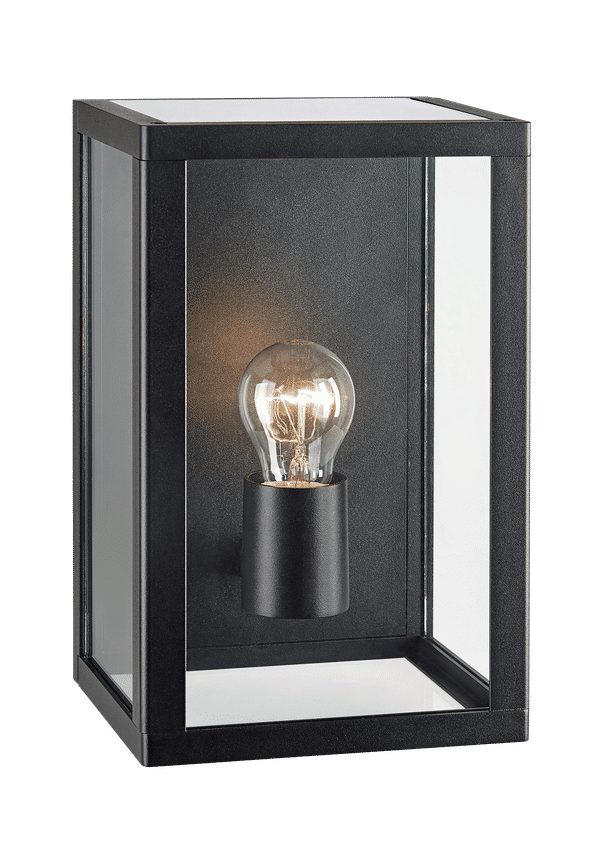 Svart Markslöjd-lampa i snygg modell.