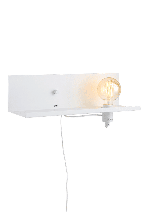 Riktigt trendig vit lampa 2025 från Markslöjd.