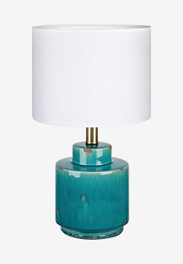 Riktigt snygg bordslampa i blått från Markslöjd.