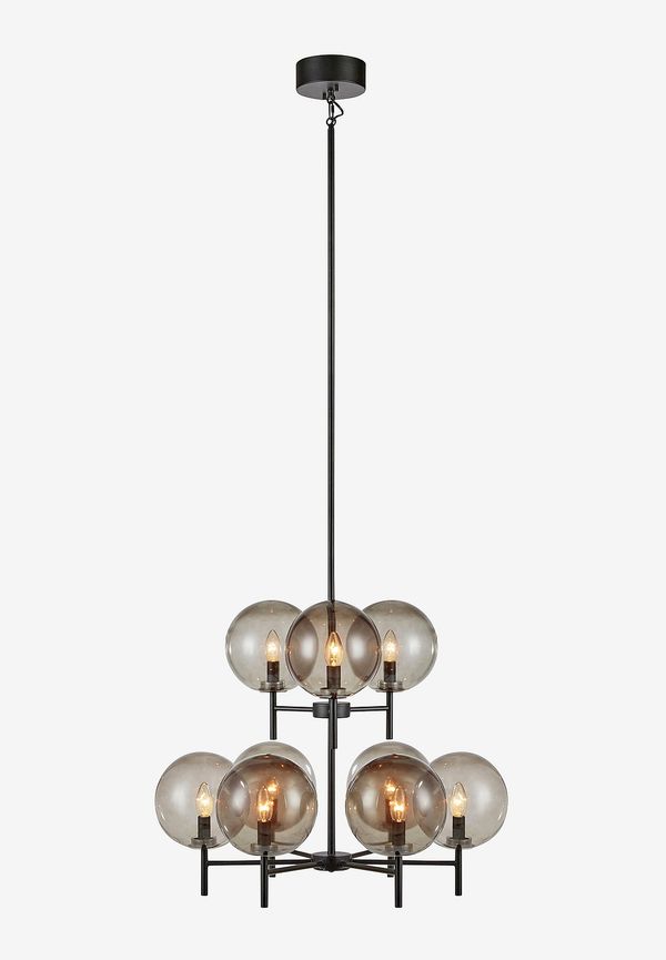 Svart Markslöjd-taklampa i komfortabel modell.