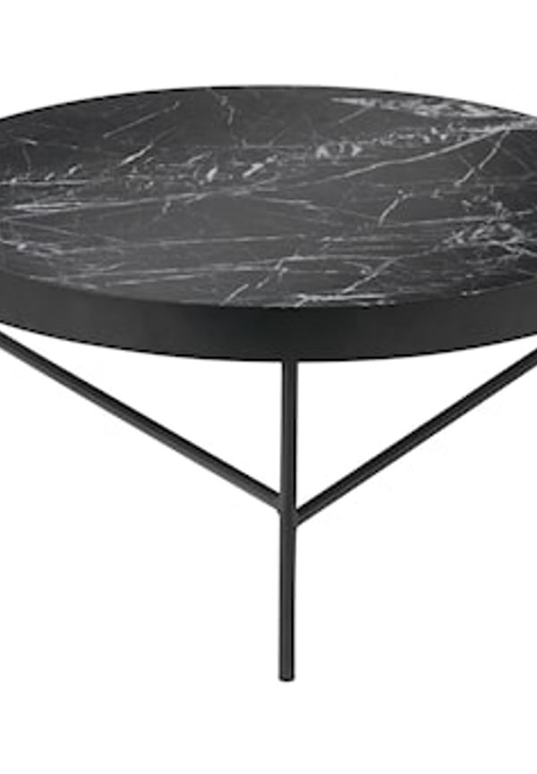 Komfortabel svart bord 2025 från FERM LIVING.