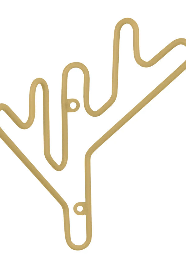 Gul Maze-hängare i jättesnygg modell.