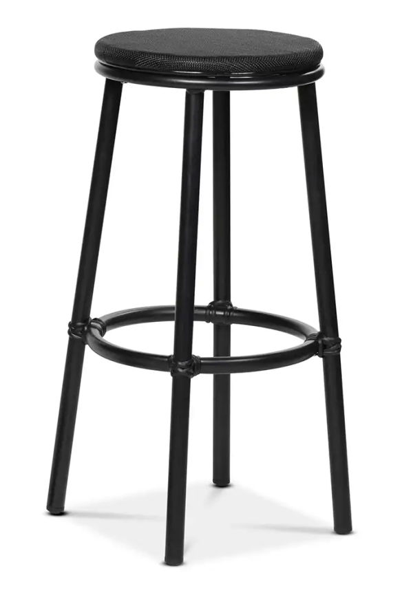 Stilriktig svart pall 2025 från Merx Team.