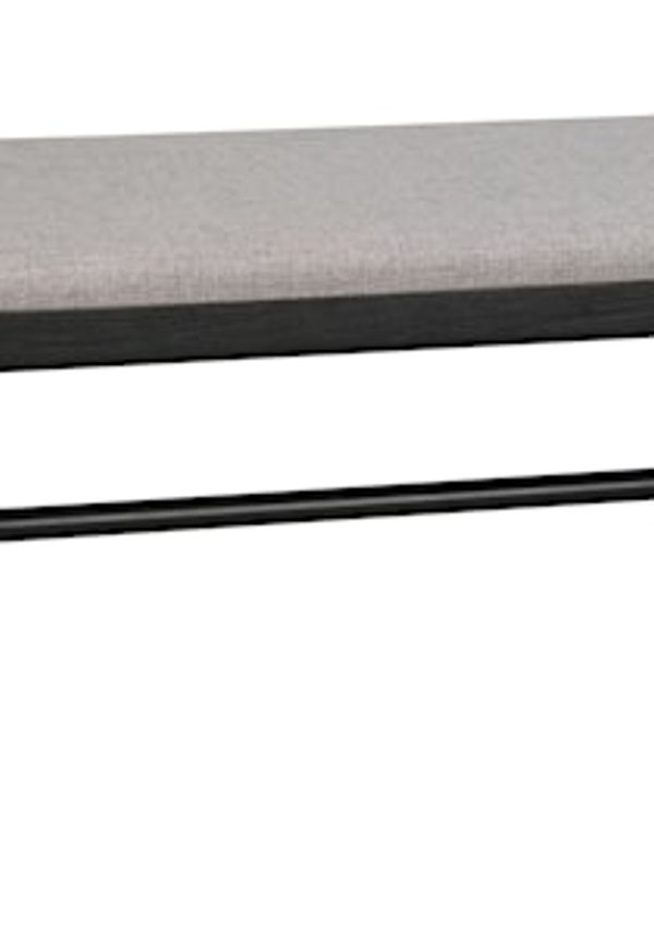 Riktigt snygg sittbänk i svart från Rowico Home.