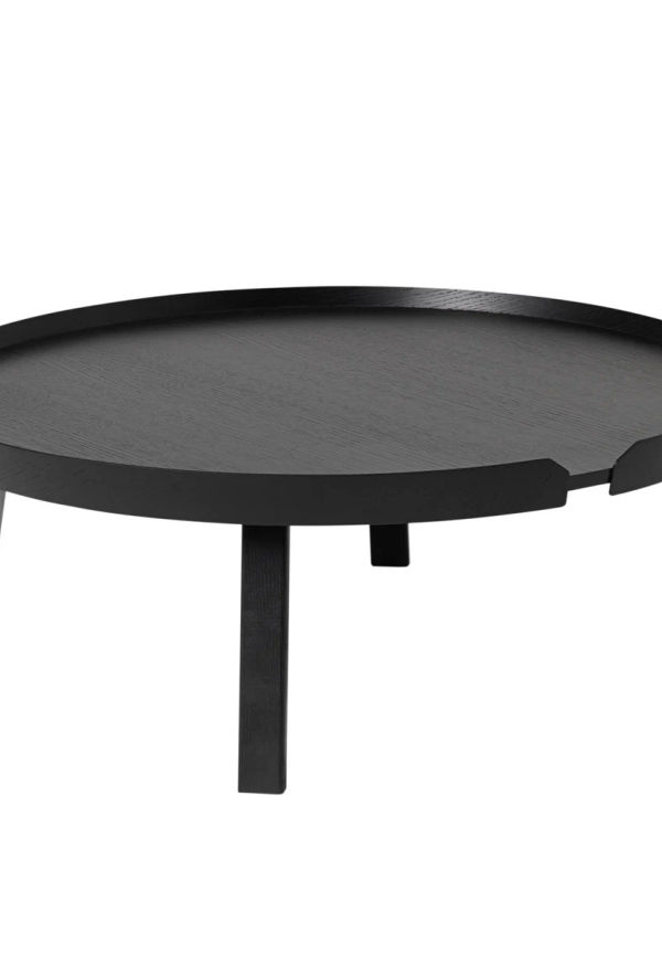 Trendig soffbord i svart från Muuto.