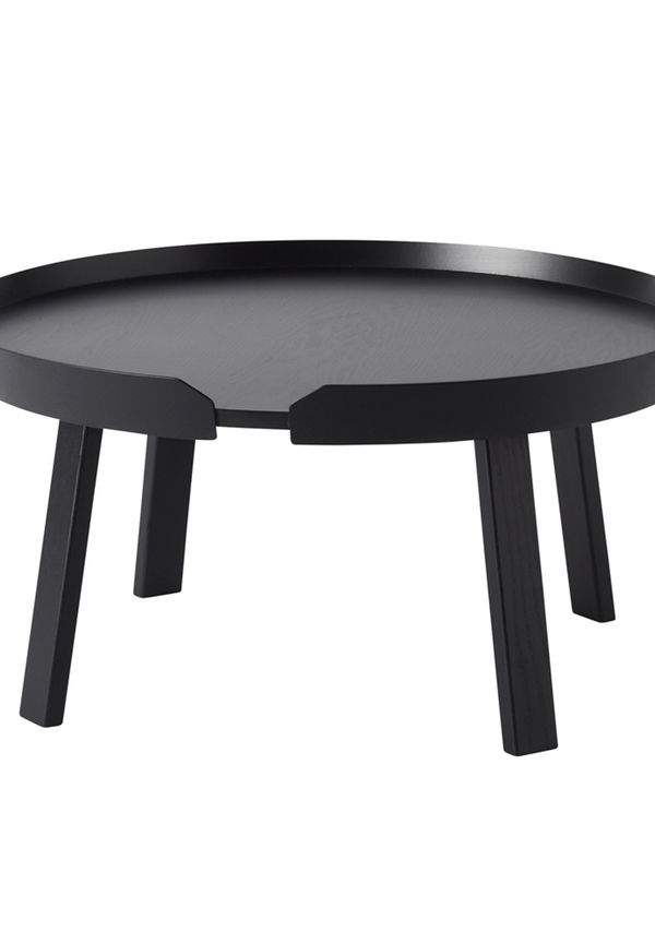 Mysig svart soffbord 2025 från Muuto.