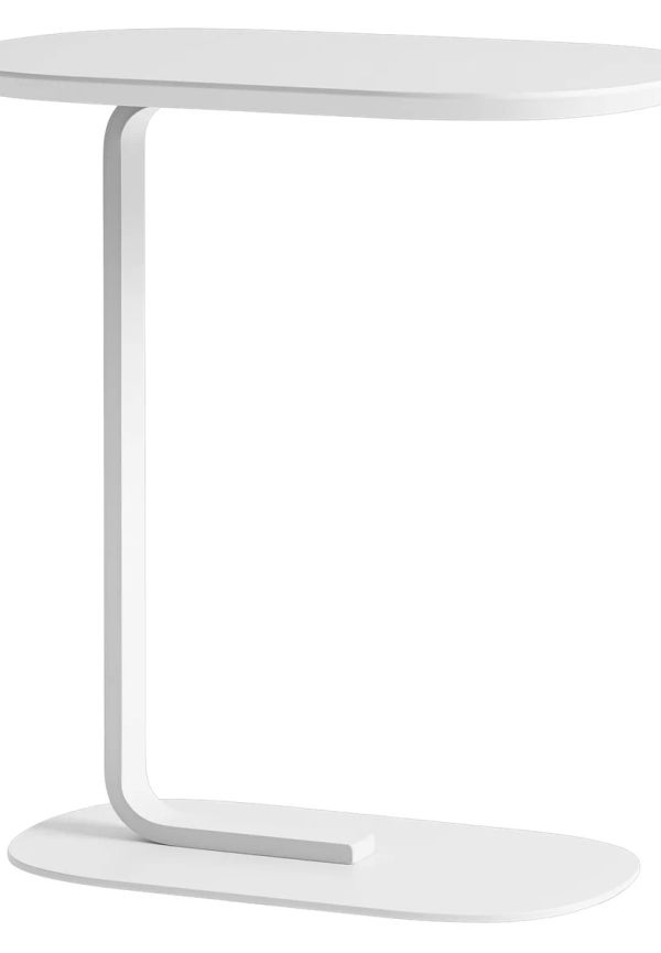 Fantastiskt snygg vit sidobord 2025 från Muuto.