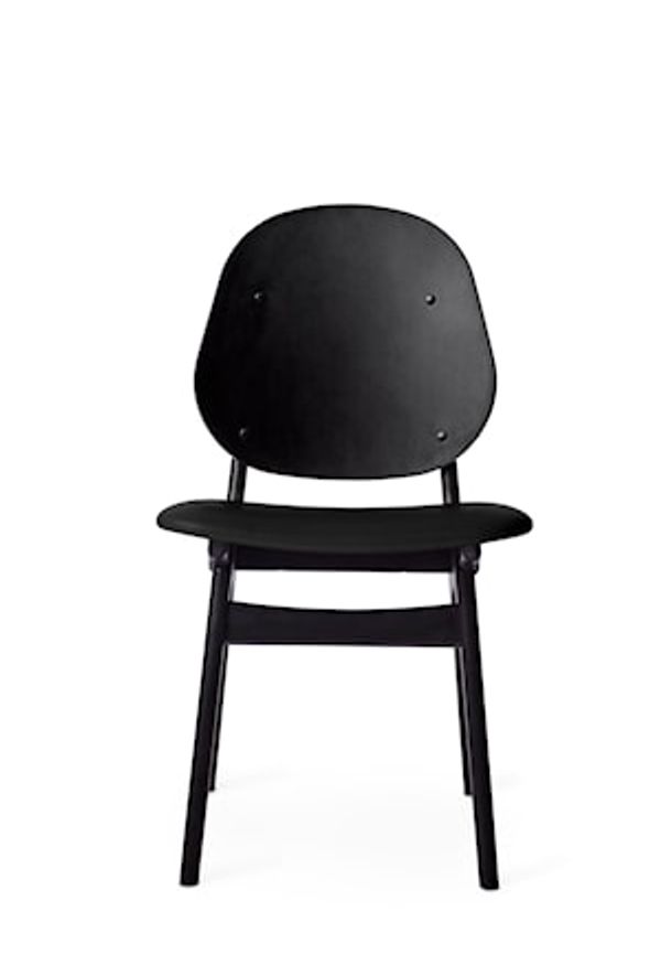 Svart Warm Nordic-stol i fin modell.