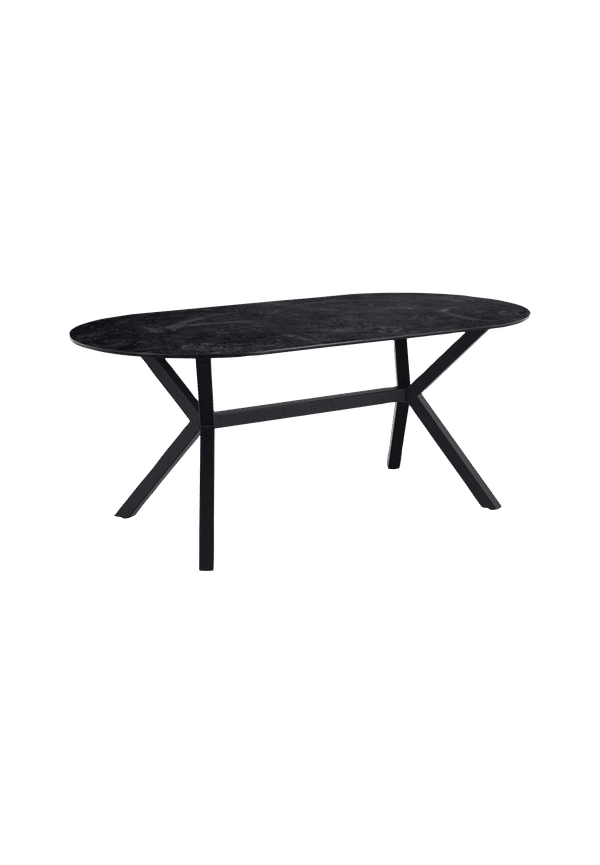 Svart NORDFORM-matbord i skön modell.