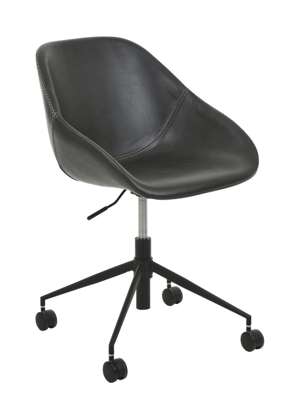 Härlig kontorsstol i svart från Nordic Furniture Group.