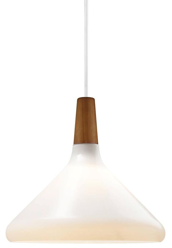 Söt lampa i valnöt från Design For The People.