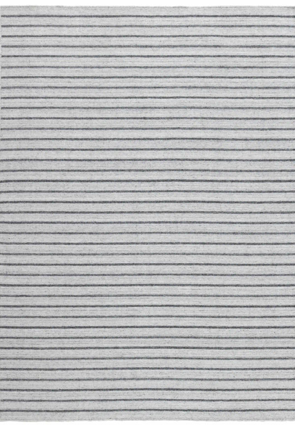 Otroligt fin kelimmatta i grå färg gjord i bomull.